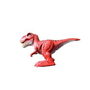 Zuru DQ2021 0806 Trex Dinosaur Robo Alive Ealking Sound Red Plastic